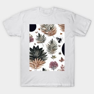 Chromatic Botanic Abstraction #71 T-Shirt